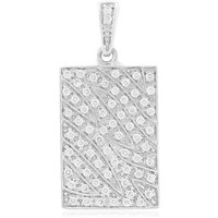 Zirkon-Silberanhänger Zirkon-Silberanhänger