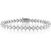 Zirkon-Silberarmband (Dallas Prince Designs) Zirkon-Silberarmband (Dallas Prince Designs)