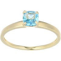 Schweizblauer Topas-Silberring Schweizblauer Topas-Silberring