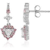 Zirkon-Silberohrringe Zirkon-Silberohrringe