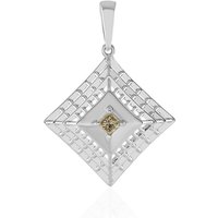 I2 Champagner-Diamant-Goldanhänger (Ornaments by de Melo) I2 Champagner-Diamant-Goldanhänger (Ornaments by de Melo)