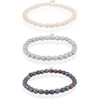 Süßwasserzuchtperlen-Silberarmband (TPC) Süßwasserzuchtperlen-Silberarmband (TPC)