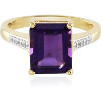 Sambia-Amethyst-Silberring Sambia-Amethyst-Silberring