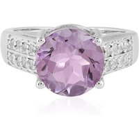 Lavendel-Amethyst-Silberring Lavendel-Amethyst-Silberring
