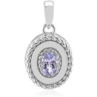 Fliederfarbener Tansanit-Silberanhänger (Pallanova) Fliederfarbener Tansanit-Silberanhänger (Pallanova)
