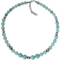Amazonit-Silberhalskette (Desert Chic) Amazonit-Silberhalskette (Desert Chic)