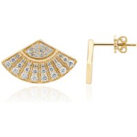 SI1 (G) Brillant-Goldohrringe (Annette) SI1 (G) Brillant-Goldohrringe (Annette)