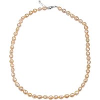 Süßwasserzuchtperlen-Silberhalskette (TPC) Süßwasserzuchtperlen-Silberhalskette (TPC)