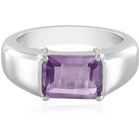 Lavendel-Amethyst-Silberring Lavendel-Amethyst-Silberring