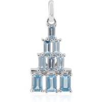 Schweizblauer Topas-Silberanhänger (Remy Rotenier) Schweizblauer Topas-Silberanhänger (Remy Rotenier)