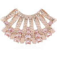 Nigerianischer Pinkfarbener Turmalin-Silberanhänger (SAELOCANA) Nigerianischer Pinkfarbener Turmalin-Silberanhänger (SAELOCANA)