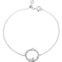 Weiße Süßwasserzuchtperlen-Silberarmband Weiße Süßwasserzuchtperlen-Silberarmband