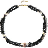 Edelstein-Silberhalskette (Riya) Edelstein-Silberhalskette (Riya)