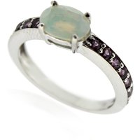 Welo-Opal-Silberring Welo-Opal-Silberring