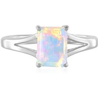 Welo-Opal-Silberring Welo-Opal-Silberring