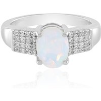 Welo-Opal-Silberring Welo-Opal-Silberring