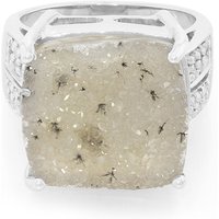 Glitzer-Achat-Silberring Glitzer-Achat-Silberring