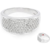 Weißer Topas-Silberring Weißer Topas-Silberring