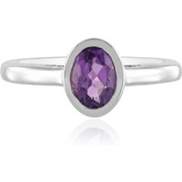 Marokkanischer Amethyst-Silberring Marokkanischer Amethyst-Silberring