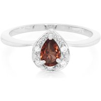 Malaya-Granat-Silberring Malaya-Granat-Silberring