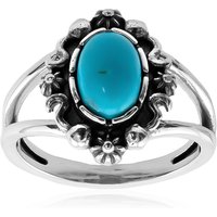 Kingman-Türkis-Silberring (Desert Chic) Kingman-Türkis-Silberring (Desert Chic)