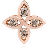 SI1 Argyle-Rose de France-Brillant-Goldanhänger (Annette) SI1 Argyle-Rose de France-Brillant-Goldanhänger (Annette)