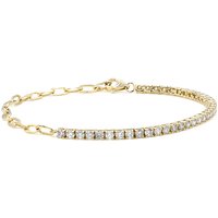 I1 (H) Brillant-Goldarmband (CIRARI) I1 (H) Brillant-Goldarmband (CIRARI)