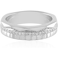 Zirkon-Silberring Zirkon-Silberring