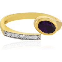 Amethyst-Silberring (MONOSONO COLLECTION) Amethyst-Silberring (MONOSONO COLLECTION)