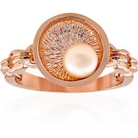 Süßwasserzuchtperlen-Silberring (TPC) Süßwasserzuchtperlen-Silberring (TPC)