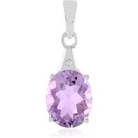 Lavendel-Amethyst-Silberanhänger Lavendel-Amethyst-Silberanhänger