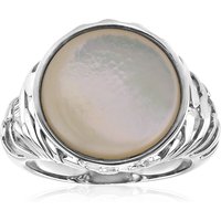 Perlmutt-Silberring (SAELOCANA) Perlmutt-Silberring (SAELOCANA)