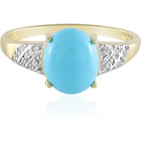 Sleeping Beauty-Türkis-Silberring Sleeping Beauty-Türkis-Silberring