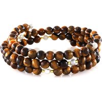 Tigerauge-Stahlarmreif (Riya) Tigerauge-Stahlarmreif (Riya)