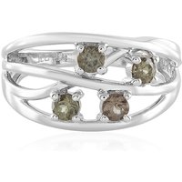 Farbwechsel-Granat-Silberring Farbwechsel-Granat-Silberring