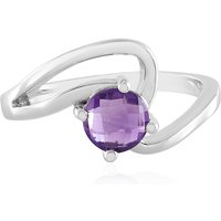 Sambia-Amethyst-Silberring Sambia-Amethyst-Silberring