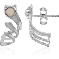 Welo-Opal-Silberohrringe (TPC) Welo-Opal-Silberohrringe (TPC)
