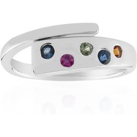 Saphir-Silberring Saphir-Silberring