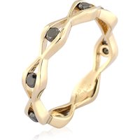 Schwarzer Brillant-Goldring (de Melo) Schwarzer Brillant-Goldring (de Melo)