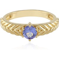 Tansanit-Silberring Tansanit-Silberring