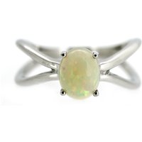 Welo-Opal-Silberring Welo-Opal-Silberring