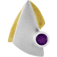Uruguay-Amethyst-Silberanhänger (MONOSONO COLLECTION) Uruguay-Amethyst-Silberanhänger (MONOSONO COLLECTION)