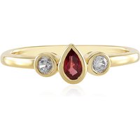 Tansania-Rubin-Silberring (Adela Silber) Tansania-Rubin-Silberring (Adela Silber)