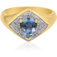 Medina-Aquamarin-Goldring Medina-Aquamarin-Goldring