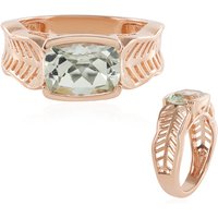 Grüner Amethyst-Silberring (MONOSONO COLLECTION) Grüner Amethyst-Silberring (MONOSONO COLLECTION)