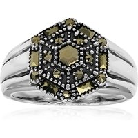 Markasit-Silberring (Annette classic) Markasit-Silberring (Annette classic)