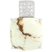 Magnesit-Silberanhänger Magnesit-Silberanhänger