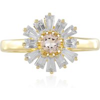 Madagaskar-Morganit-Silberring Madagaskar-Morganit-Silberring