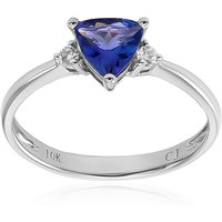 AAA-Tansanit-Goldring AAA-Tansanit-Goldring