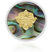 Abalone-Muschel-Silberanhänger (MONOSONO COLLECTION) Abalone-Muschel-Silberanhänger (MONOSONO COLLECTION)